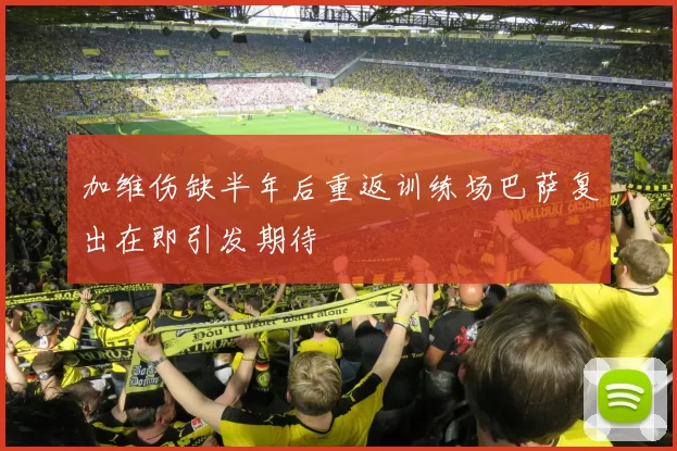 加维伤缺半年后重返训练场巴萨复出在即引发期待